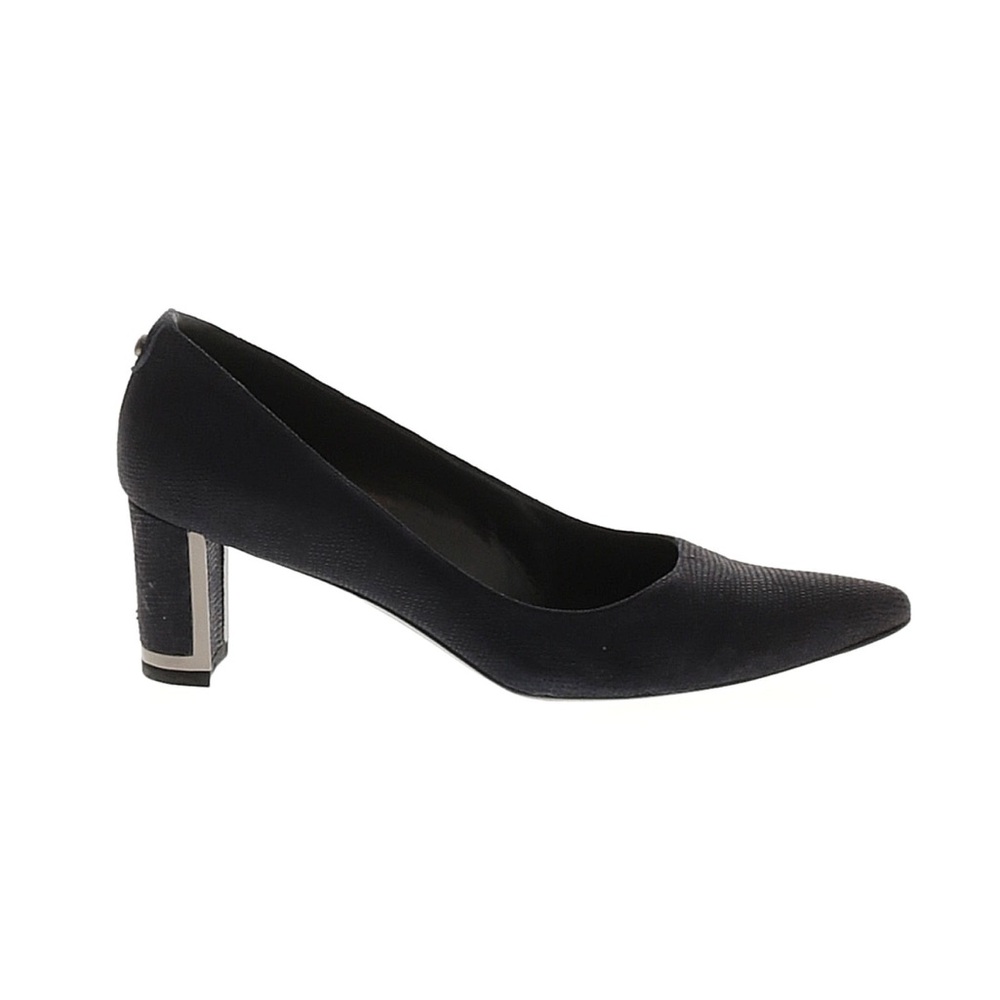 Stuart Weitzman Pointy Toe Block Heel Pumps